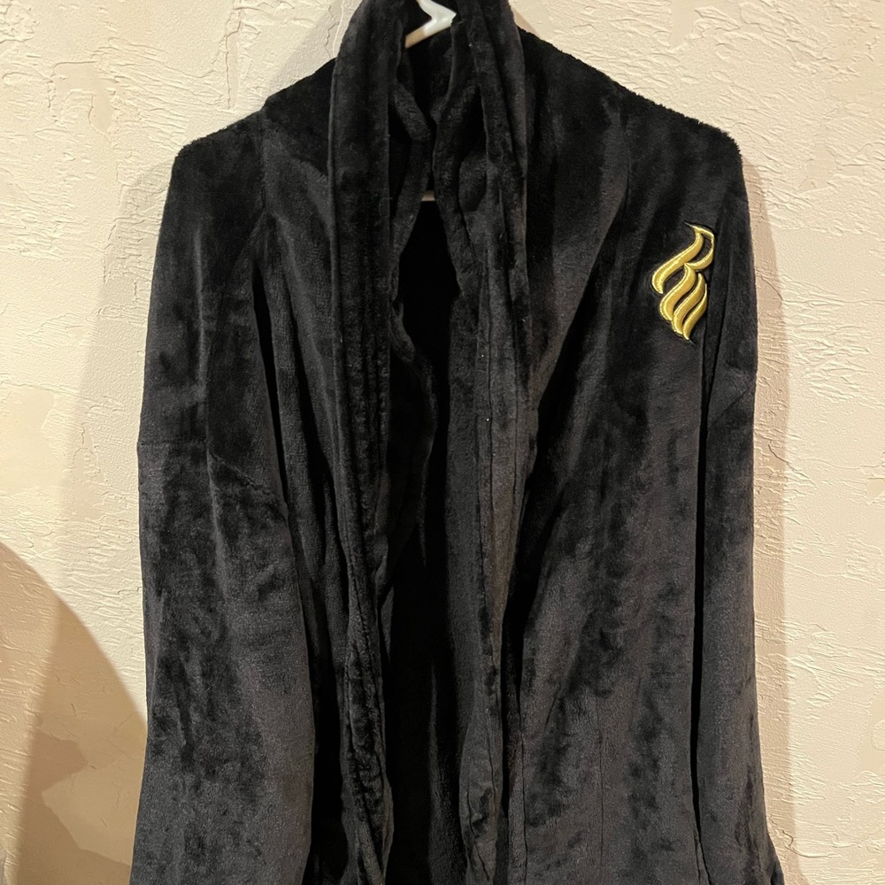 Plush Black Robe